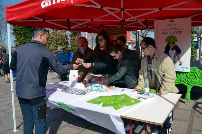 Voluntarios de Atades Duatlon Solidario 2016