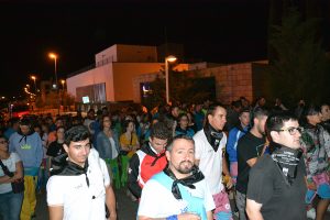 Cientos de uteberos acompañaron durante el entierro de la sardina